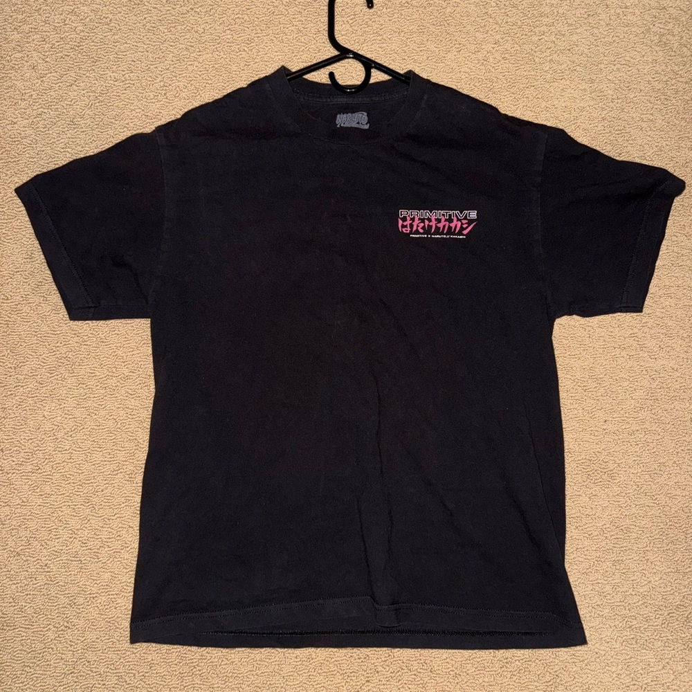 Primitive x Naruto Shippuden Kakashi Graphic T-Shirt Men’s M Black